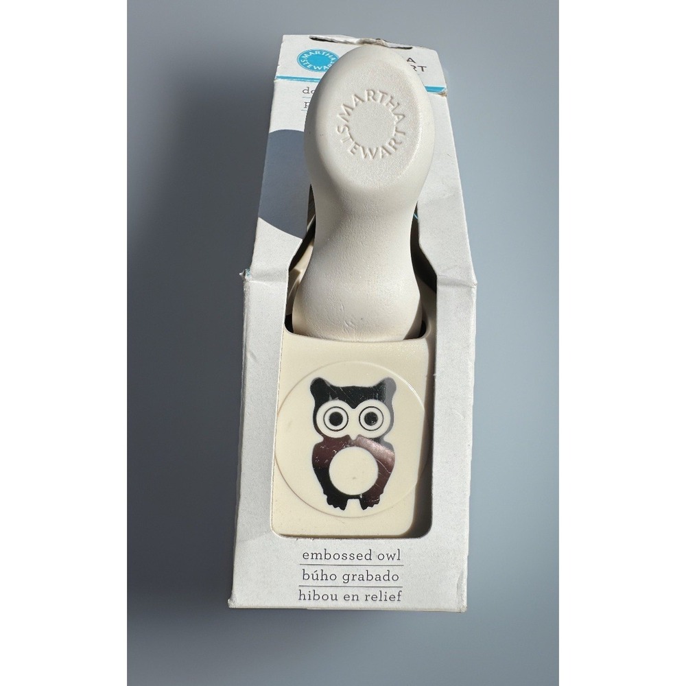 Martha Stewart EMBOSSED OWL Punch NEW Craft – Paper Crafting Scrapbooking Tool
